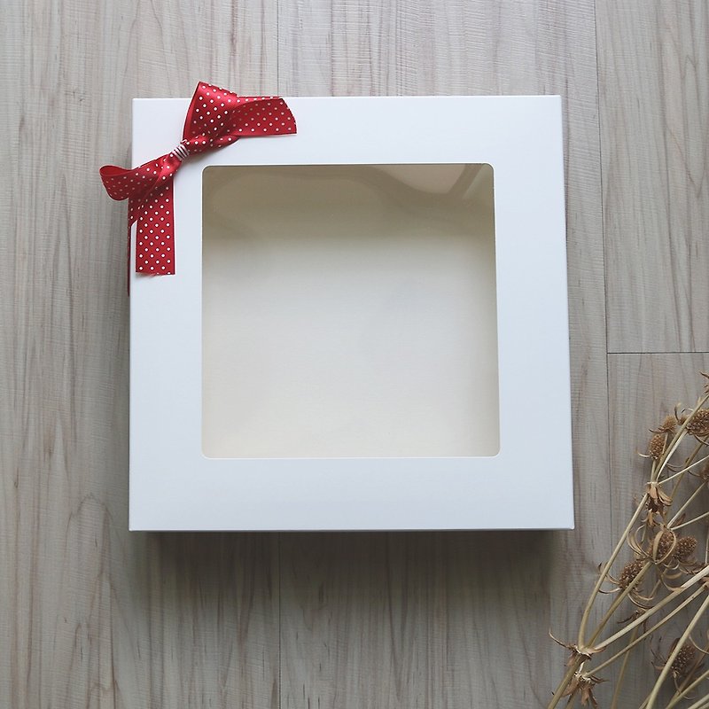 加购品-正方形包装礼盒(附提袋) - 其他 - 纸 白色