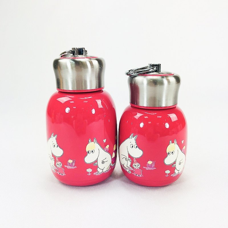 Moomin噜噜米授权-时尚造型迷你保温瓶(玫红),AE01 - 其他 - 其他金属 白色