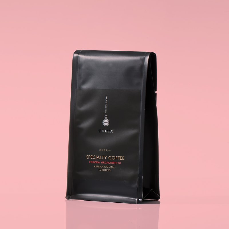 【THETA德希达咖啡】埃塞俄比亚/耶加雪夫产区/G1 (日晒Natural) - 咖啡 - 新鲜食材 黑色