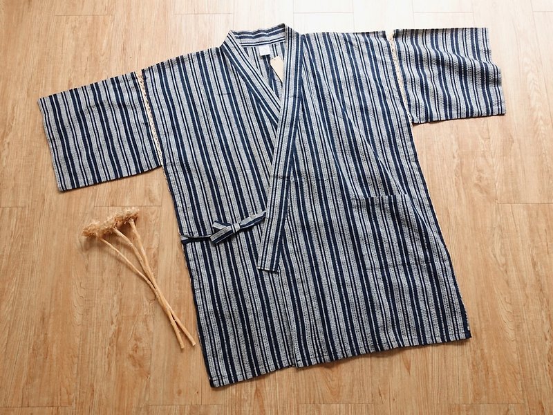 Vintage 和服  / 甚平 no.117 - 男装外套 - 棉．麻 多色