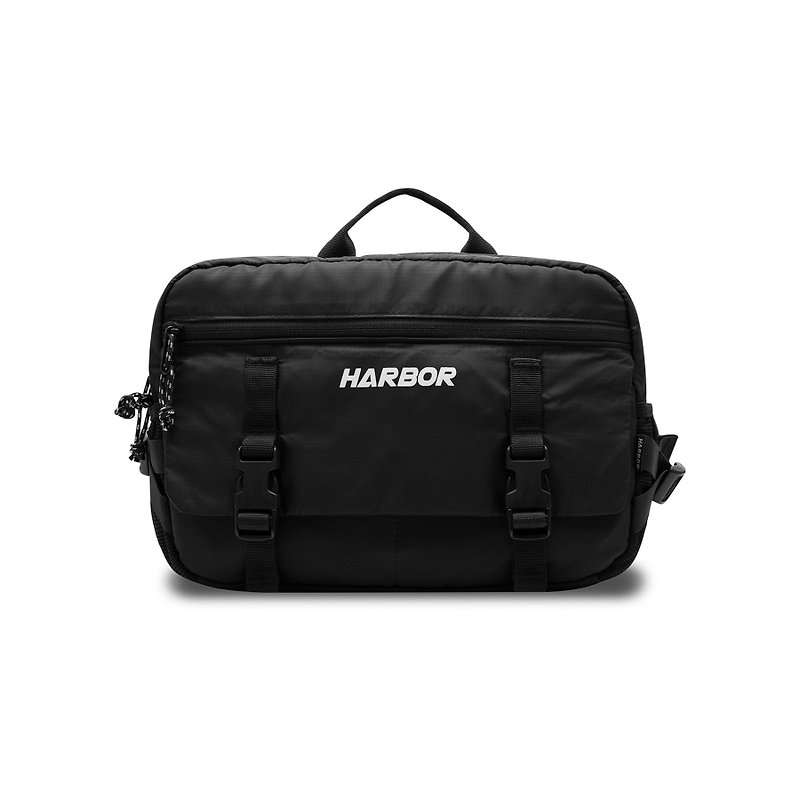 HARBOR SHOULDER BAG 机能包 - 侧背包/斜挎包 - 尼龙 黑色