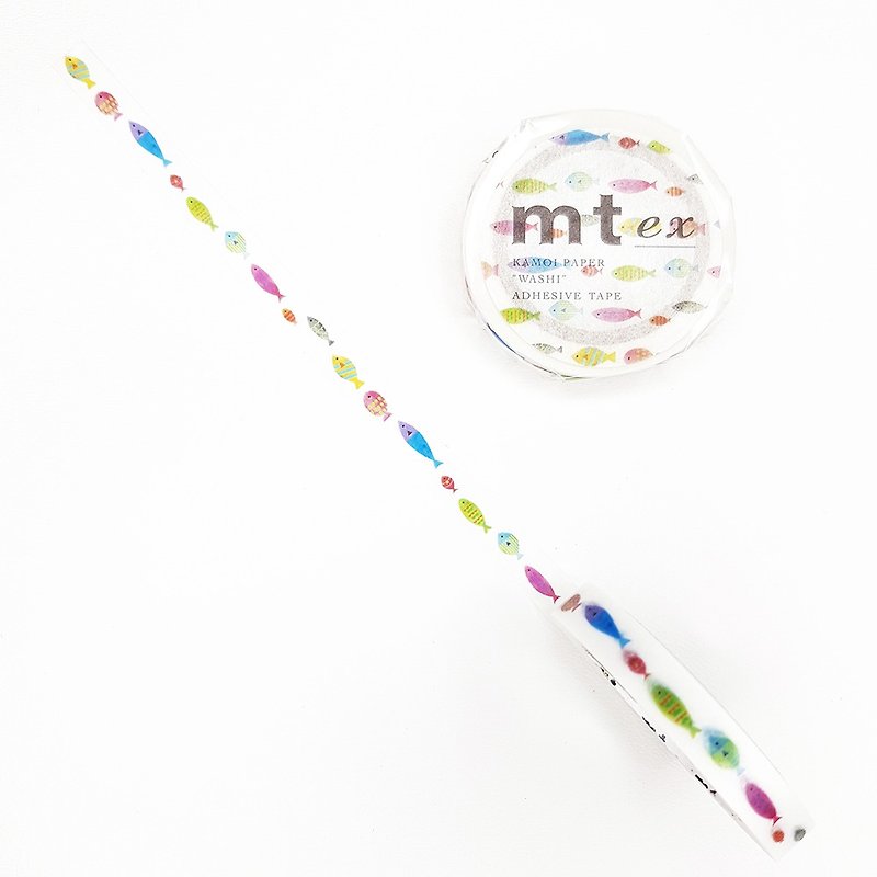 mt ex 和纸胶带 7mm / 小鱼 (MTEX1P178) / 2020SS - 纸胶带 - 纸 多色