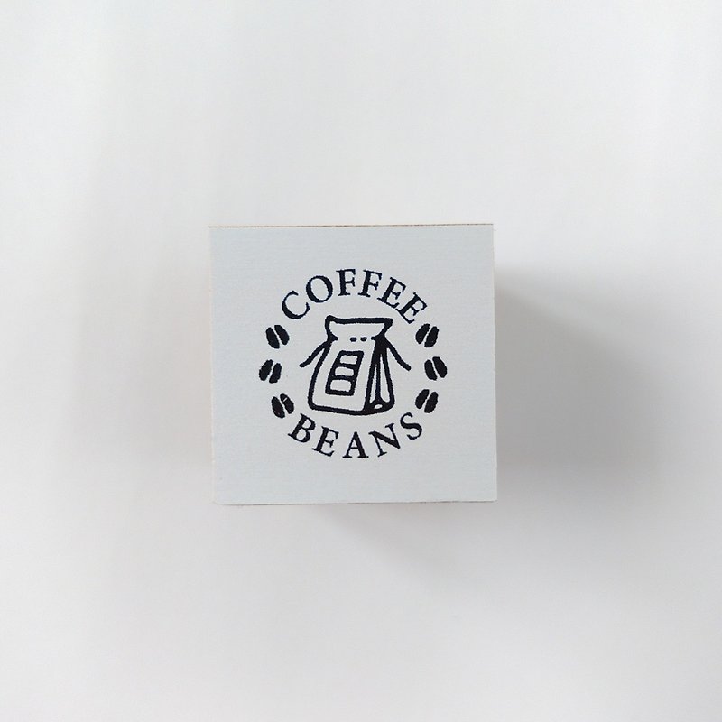 珈琲スタンプ : 珈琲袋 - 印章/印台 - 橡胶 