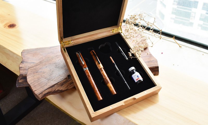 CYPRESS  精装楠竹钢笔礼盒 (纯笔盒) - 铅笔盒/笔袋 - 木头 