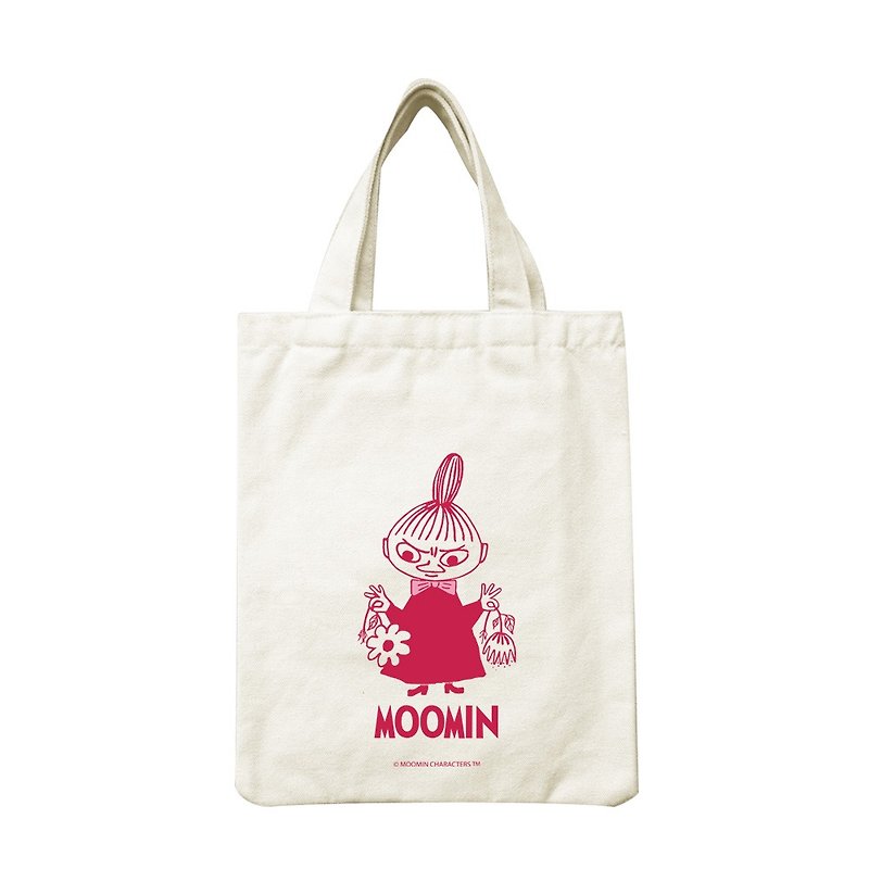 Moomin噜噜米授权-野餐包【Little My】 - 手提包/手提袋 - 棉．麻 红色
