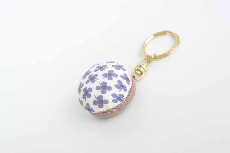 软绵绵钥匙圈-紫花 - 钥匙链/钥匙包 - 其他材质 紫色