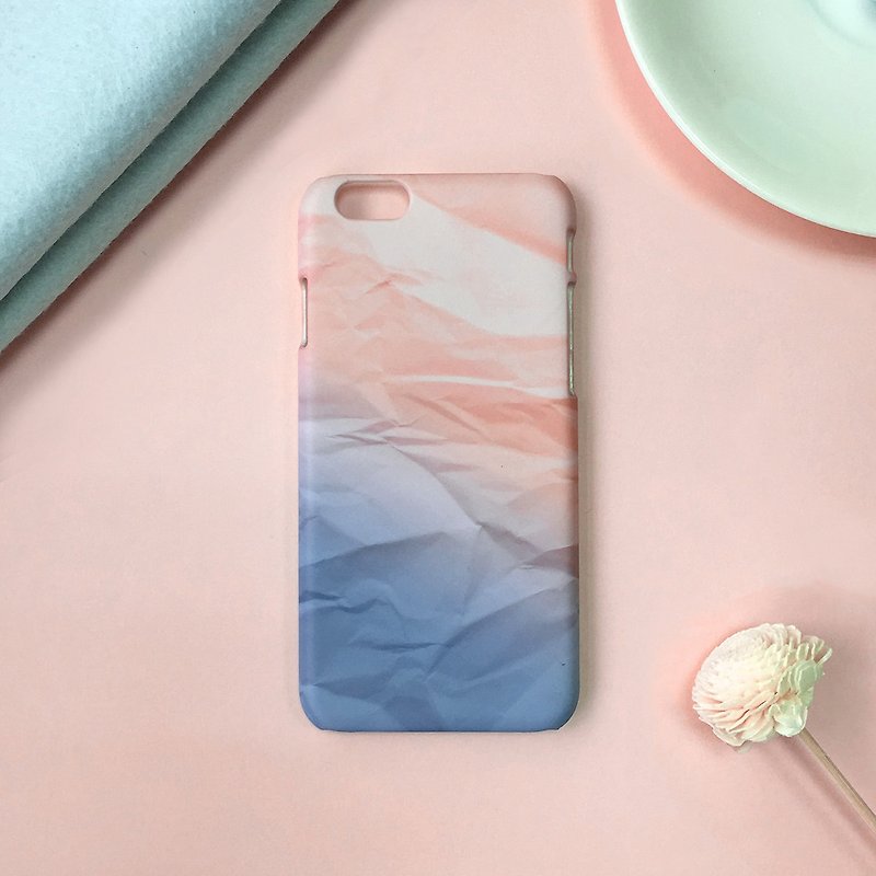 温柔与坚定-iPhone/Android(三星, HTC, Sony)原创手机壳/保护套 - 手机壳/手机套 - 塑料 粉红色