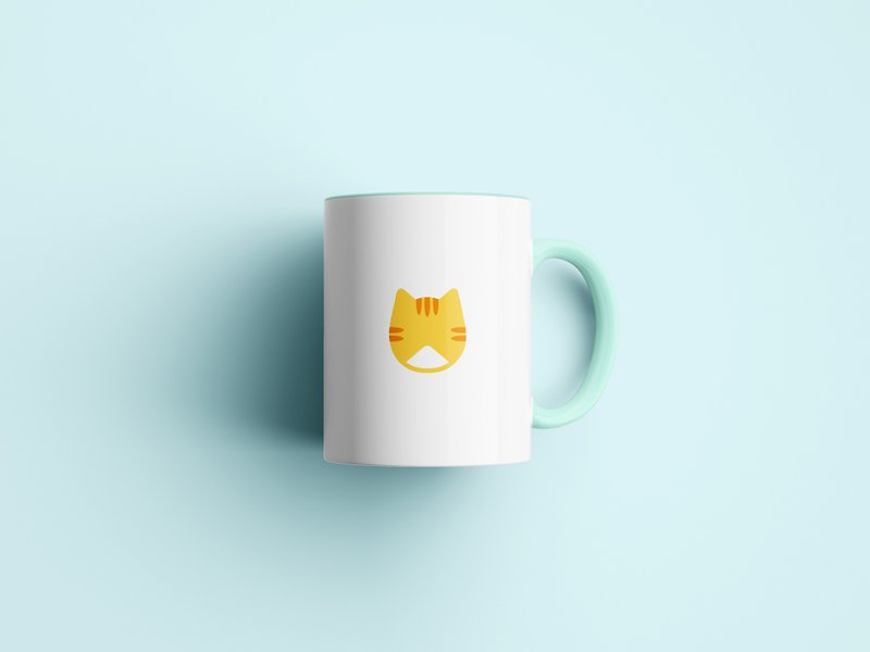 猫猫杯子 (七个猫猫款式可选, 订制名字) - 杯子 - 陶 多色