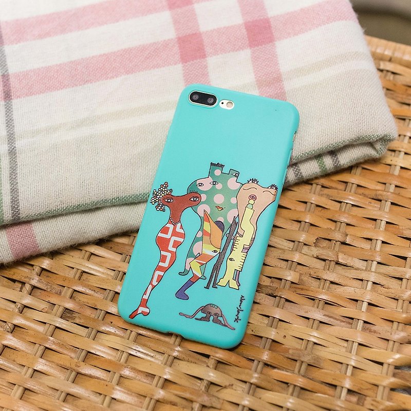 iPhone 6 / 6s (4.7寸) 小资族浅浮雕保护背套 春绿色 - 手机壳/手机套 - 塑料 绿色