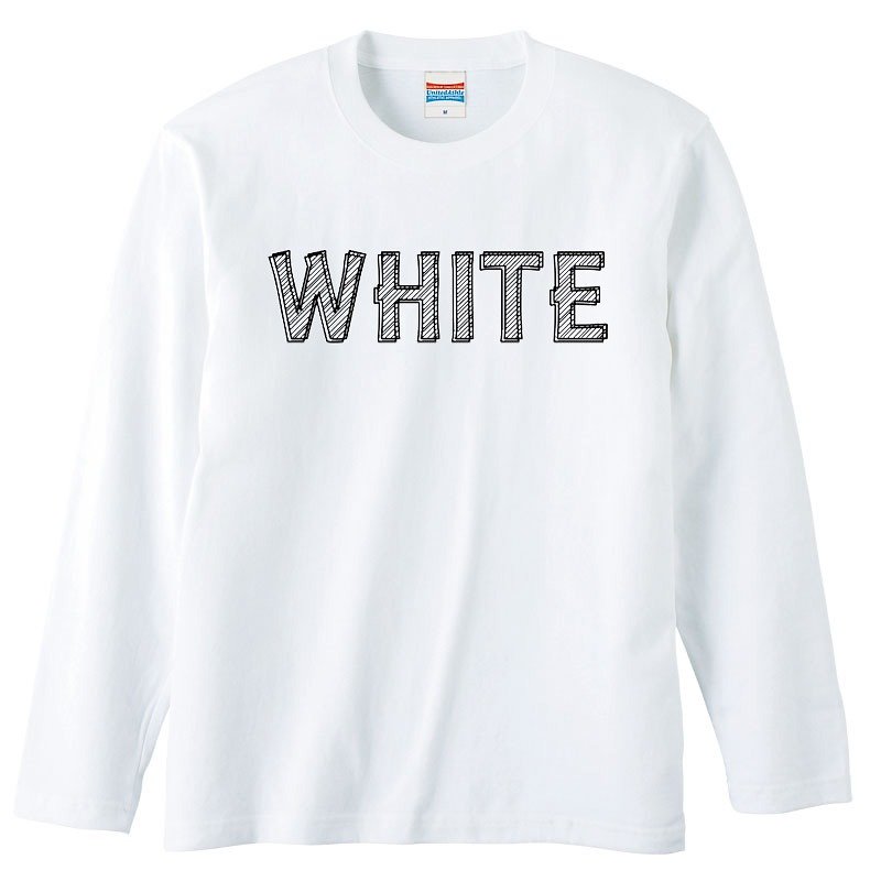 ロングスリーブTシャツ / white - 男装上衣/T 恤 - 棉．麻 白色