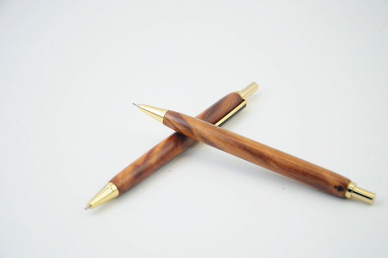 【 原木自动铅笔  -  红榉木 】 - 铅笔/自动铅笔 - 木头 咖啡色