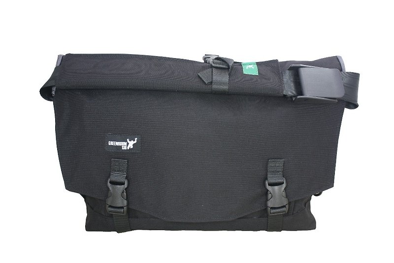 Greenroom136 Bootstrap (Large ) Single Strap Urban Laptop Bag - 电脑包 - 其他材质 黑色