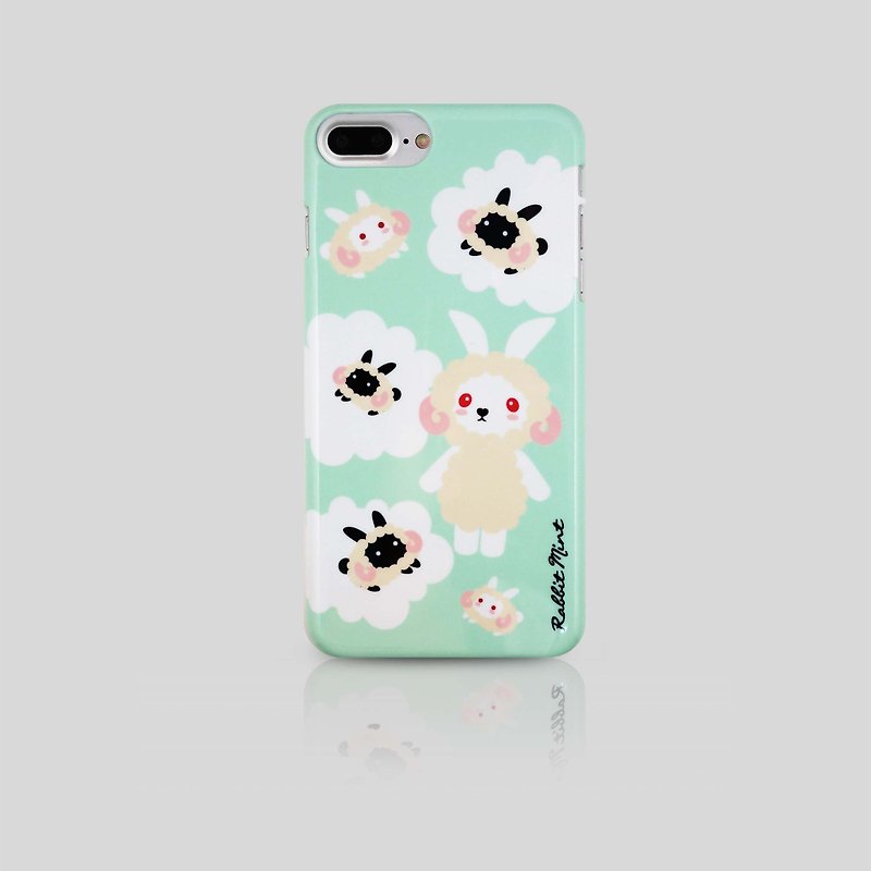 (Rabbit Mint) 薄荷兔手机壳 - Merry Boo喜洋洋 - iPhone 7 Plus (M0016) - 手机壳/手机套 - 塑料 蓝色