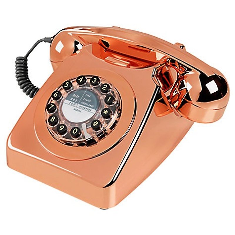 SUSS-英国进口 1950年代746系列复古经典电话/工业风 (铜色金)---现货免运 - 其他 - 塑料 咖啡色