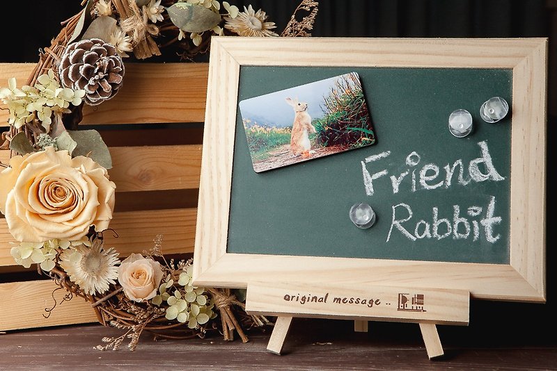 兔子摄影艺术磁铁 - 《望幽》 - 冰箱贴/磁贴 - 其他材质 