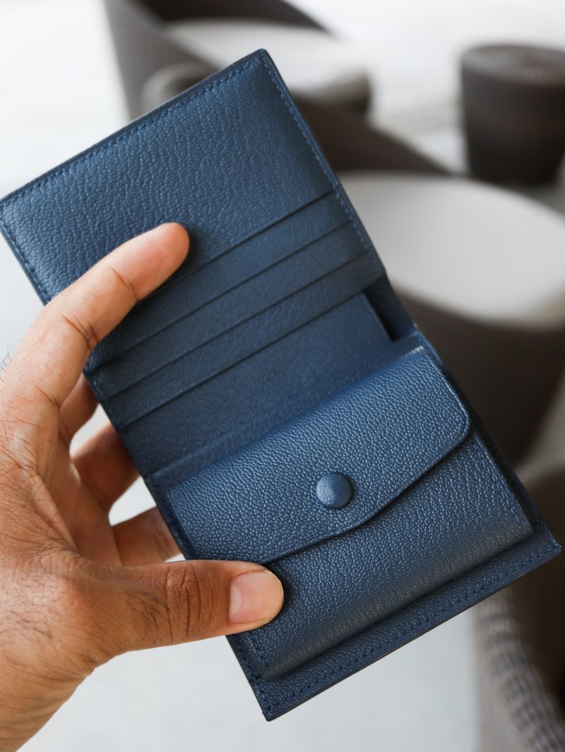wallets for men, gifts for men, gift for dad, minimalist, Leather Wallet, wallet - 皮夹/钱包 - 真皮 多色