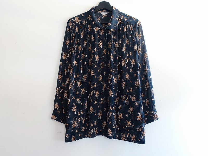 Awhile一时 | Vintage 长袖衬衫 no.373 - 女装衬衫 - 聚酯纤维 多色