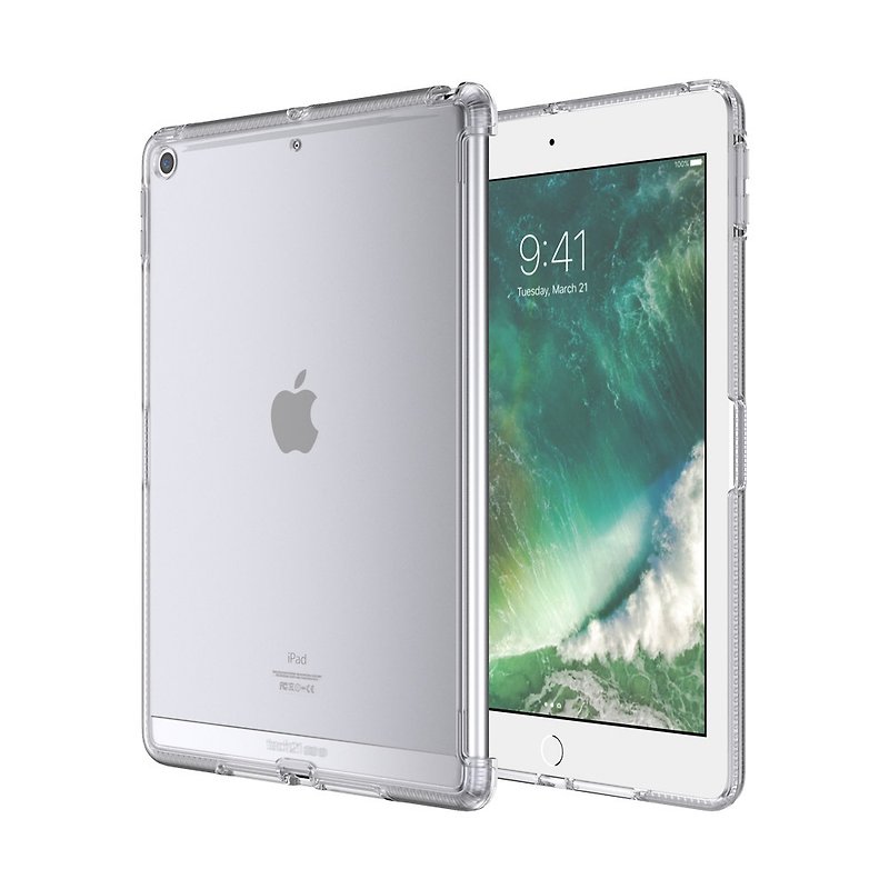 Tech21 iPad第5/6代 防撞硬式雾透保护壳 - 雾透 (5055517380812) - 平板/电脑保护壳 - 其他材质 透明