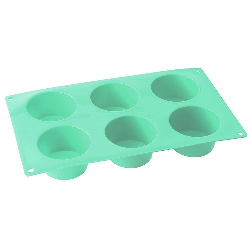 Dr. Cook 硅胶圆形松饼蛋糕烘焙模焗盘 薄荷绿 - 厨房用具 - 硅胶 绿色