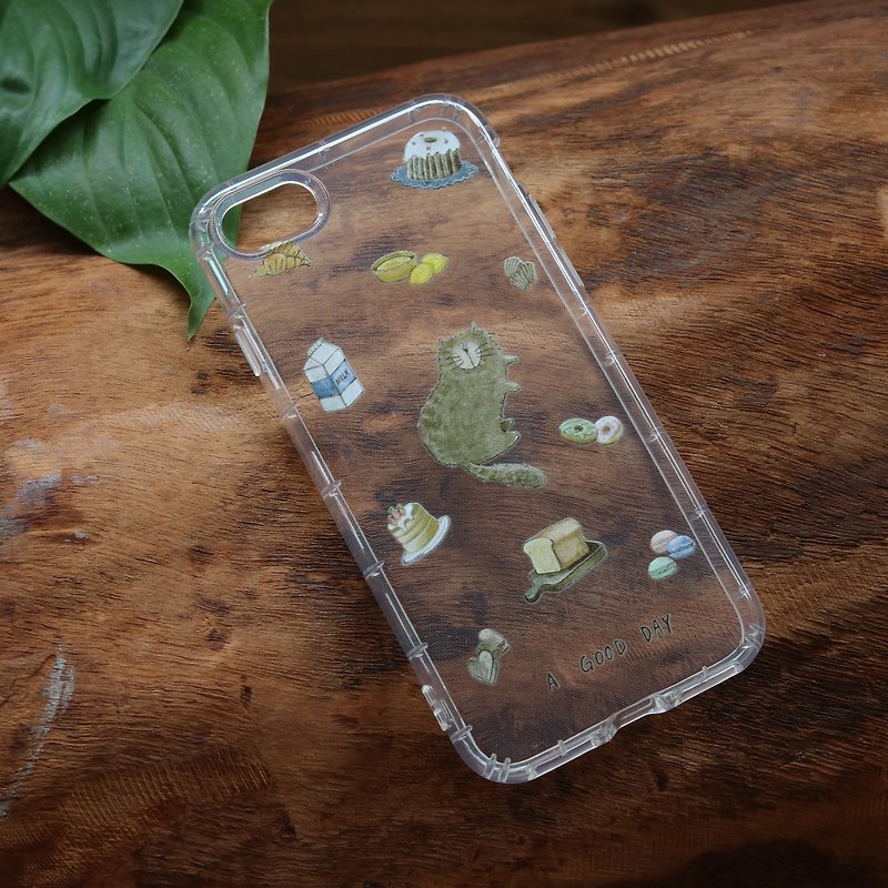 Desserts - 插画系列手机壳  透明空压软壳 - 手机壳/手机套 - 橡胶 透明