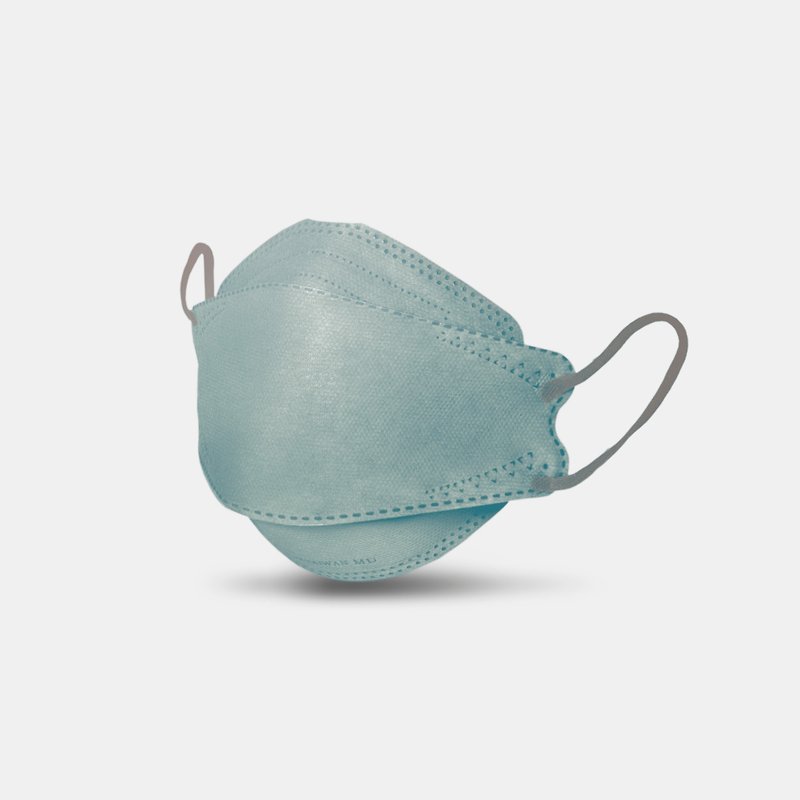 Sofara舒芙氧 成人4D立体医疗口罩-蓝绫绿湖款(20入) - 口罩 - 其他材质 绿色