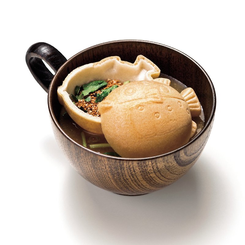 河豚造型最中味噌汤 Monaka Omisoshiru / 最低起订量为五个 - 料理包 - 其他材质 多色