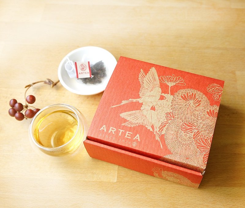 【ARTEA】小品茶盒-3款精选手采乌龙茶(原叶立体茶包3gX5包装) - 茶 - 纸 卡其色