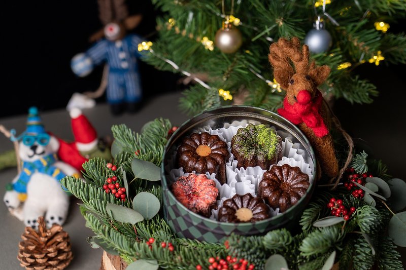 圣诞限定礼盒 - 蛋糕/甜点 - 其他材质 绿色