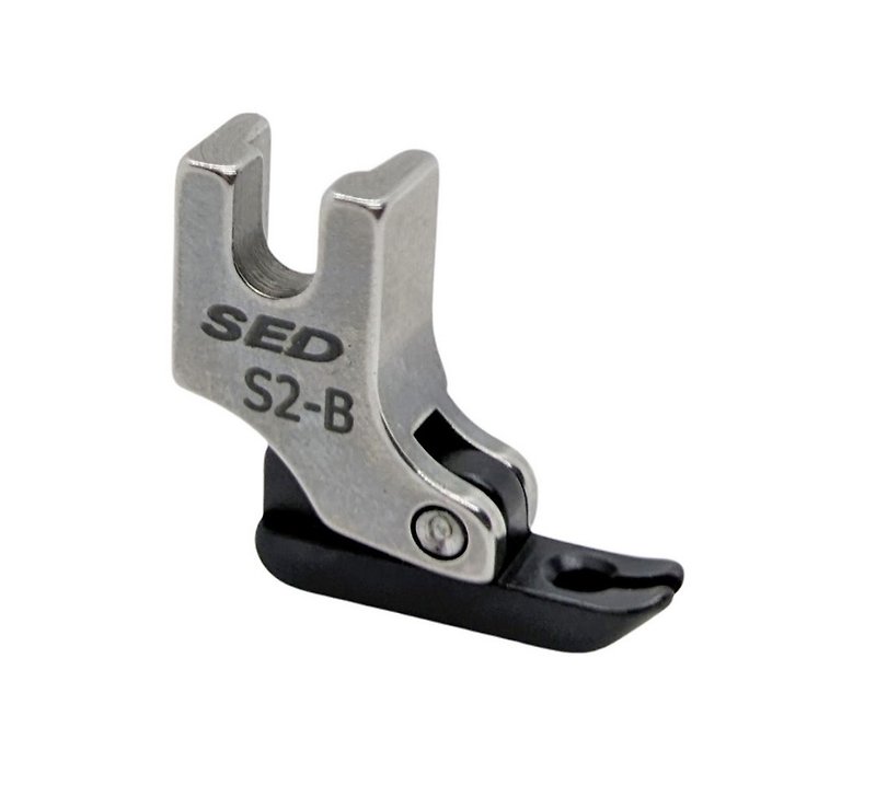 S2-B拉链压脚特殊涂层适用长短夹转角左右压线2mm - 零件/散装材料/工具 - 其他金属 黑色