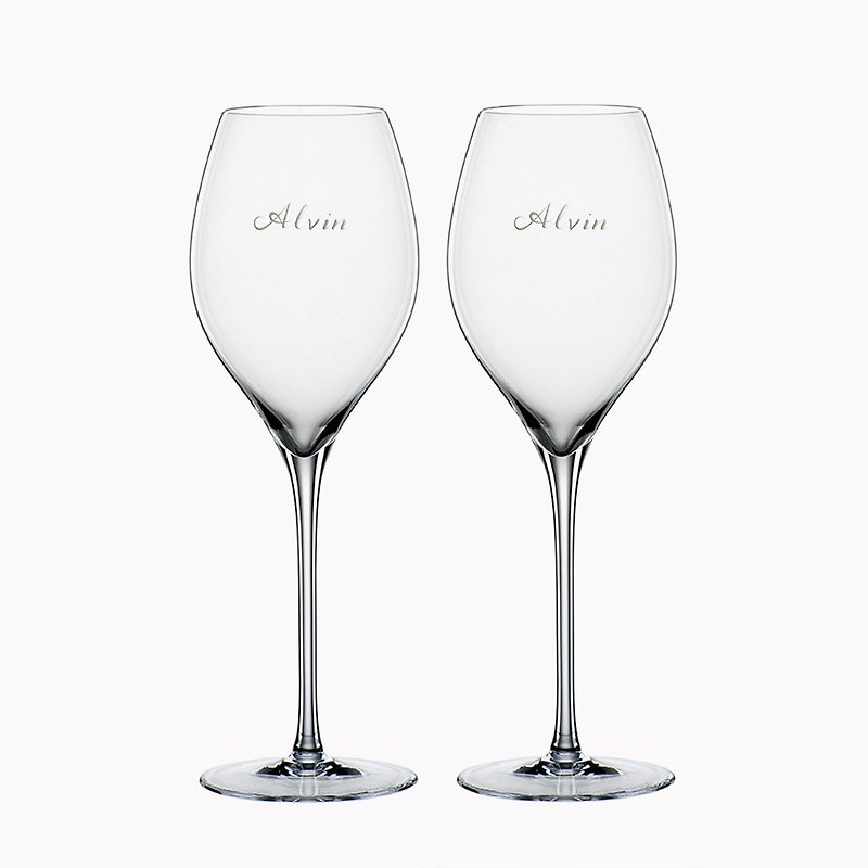 (一对价) 370cc【SPIEGELAU婚礼】德国AdiP白金水晶对杯 - 酒杯/酒器 - 玻璃 透明