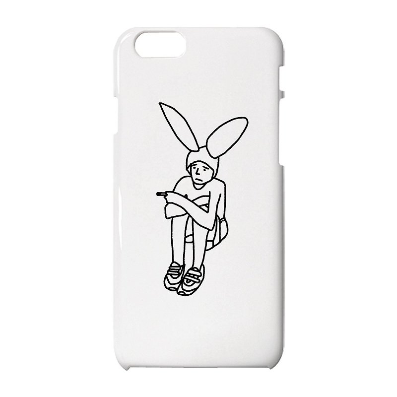 Bunny boy #5 iPhoneケース - 手机壳/手机套 - 塑料 白色