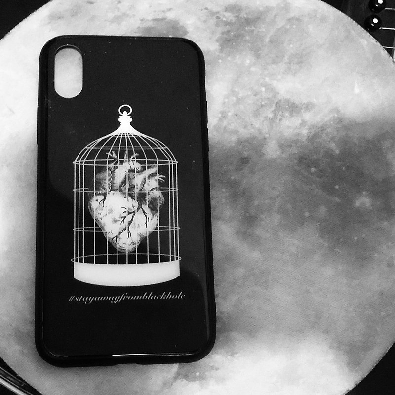 iPhone case (heart) - 其他 - 塑料 黑色