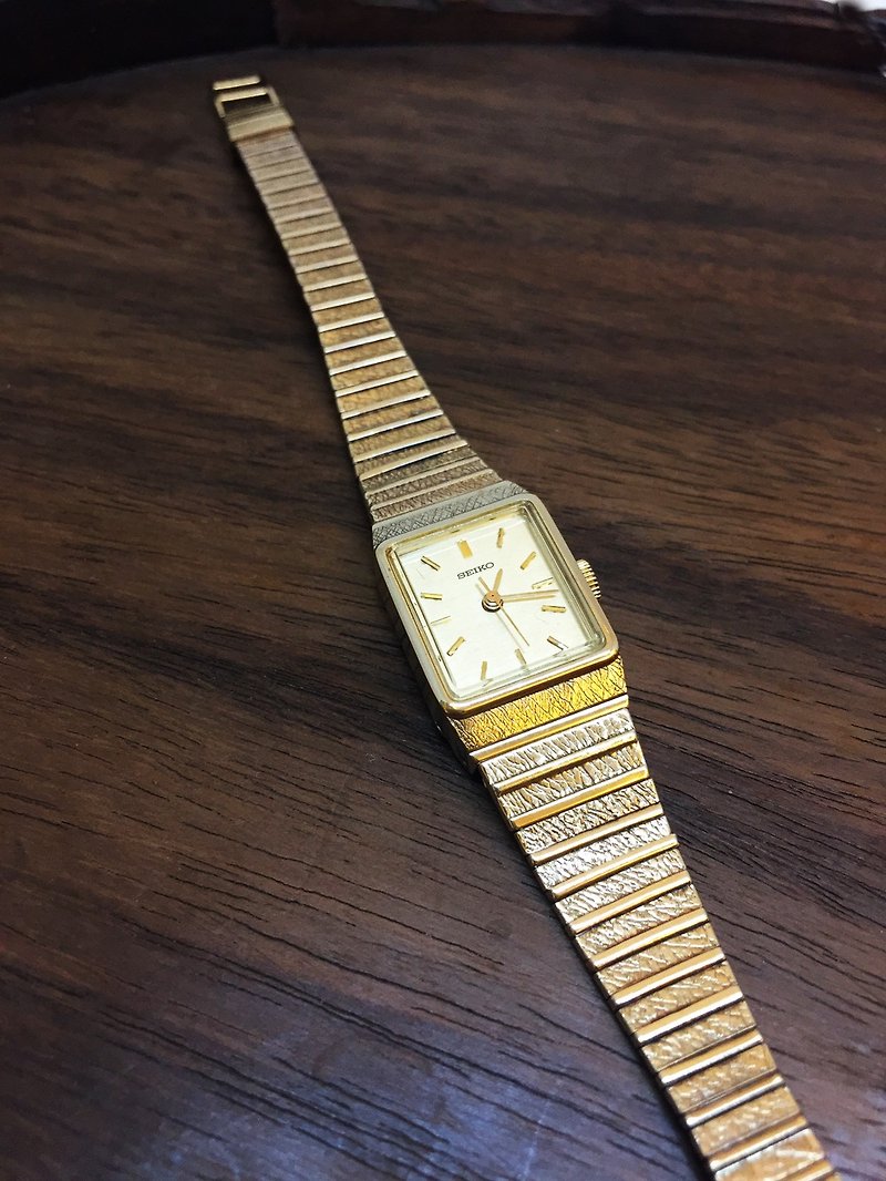 1970 年代 金色SEIKO 古董机械表 - 女表 - 其他金属 金色