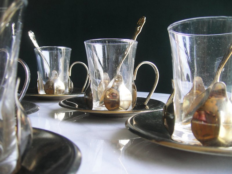 【老时光 OLD-TIME】早期二手日本制茶具组(六杯六盘为一组) - 摆饰 - 其他材质 