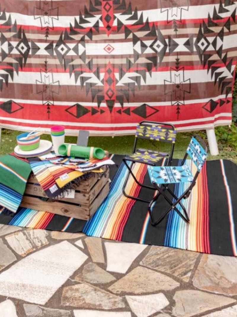 【热门预购】墨西哥传统布料Salappe地毯 190cm (四色) 露营 居家 - 地垫/地毯 - 棉．麻 