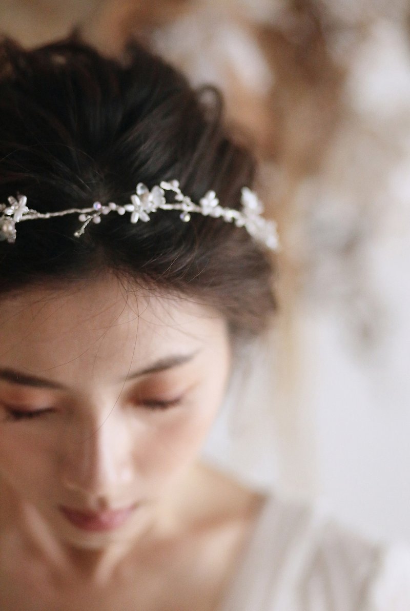 Snow Angel Bridal Hairpieces限量新娘发圈头饰 新娘发饰QS962 - 发饰 - 其他材质 多色