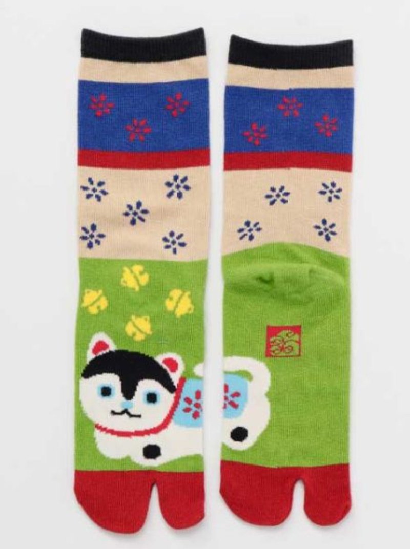 【热门预购】犬张子两指袜 足袋 (23~25cm) 7JKP5111 - 袜子 - 其他人造纤维 多色