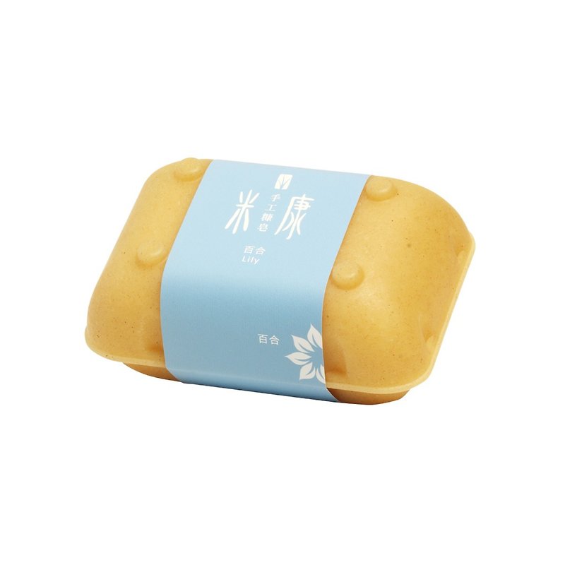 百合 Lily-玉米淀粉皂盒包装 - 肥皂/手工皂 - 其他材质 蓝色