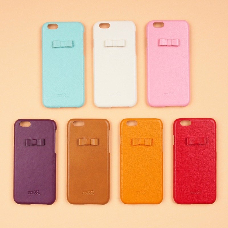 mi81 iPhone 6/6S 真皮手机背壳 七色 - 手机壳/手机套 - 真皮 多色
