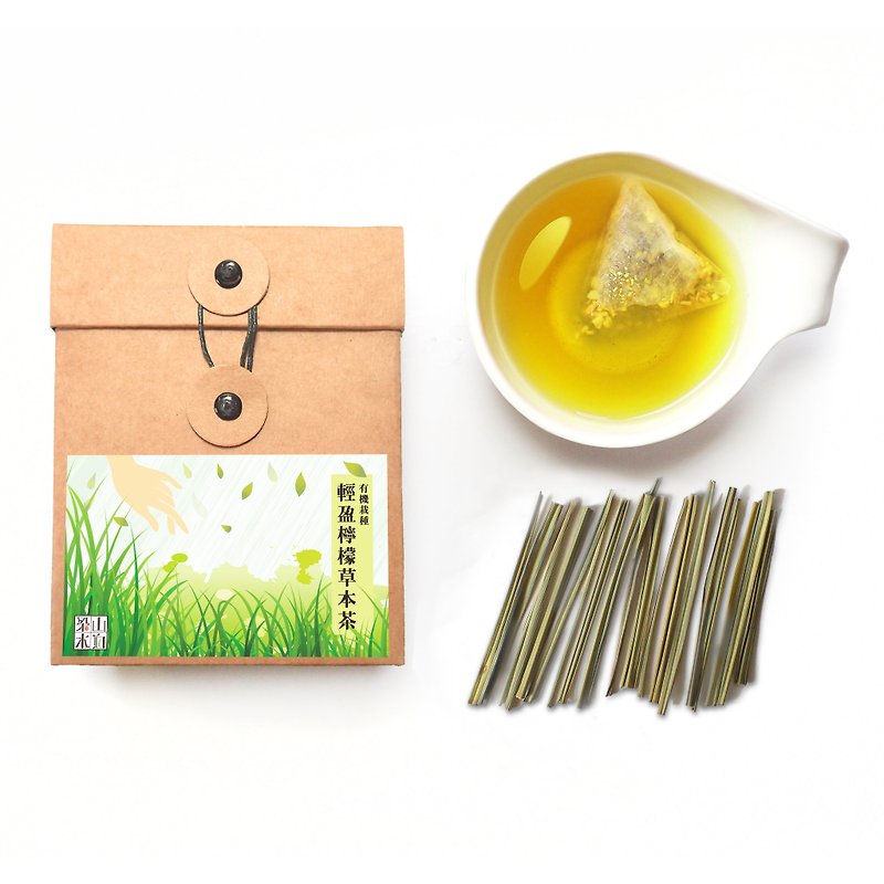 轻盈柠檬草本茶 - 茶 - 新鲜食材 绿色