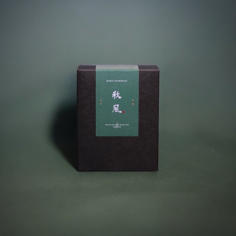 【 秋风 金萱乌龙茶包 】独立真空锁味包装(8包)台湾原叶三角茶包 - 茶 - 其他材质 绿色