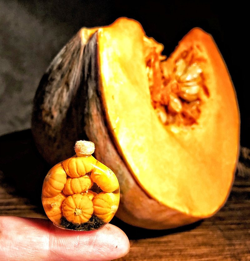 粘土 玩具/玩偶 - Dollhouse miniature 1:12 Pumpkin bottle!