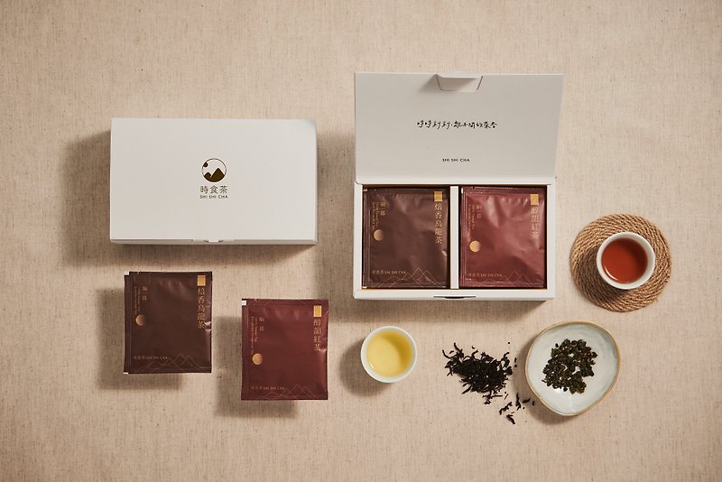 双享组合 - 醇韵红茶 & 焙香乌龙 (茶包14入装) - 茶 - 新鲜食材 多色