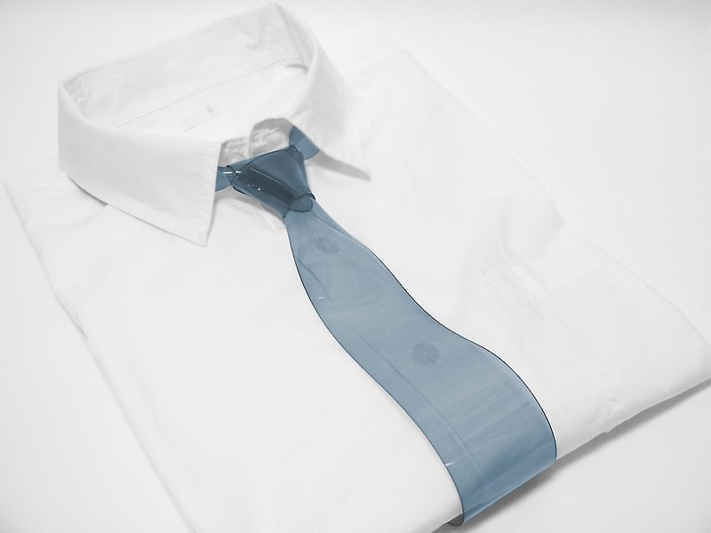 Transparent Necktie &quot;EUREKA&quot; (Polar Night)