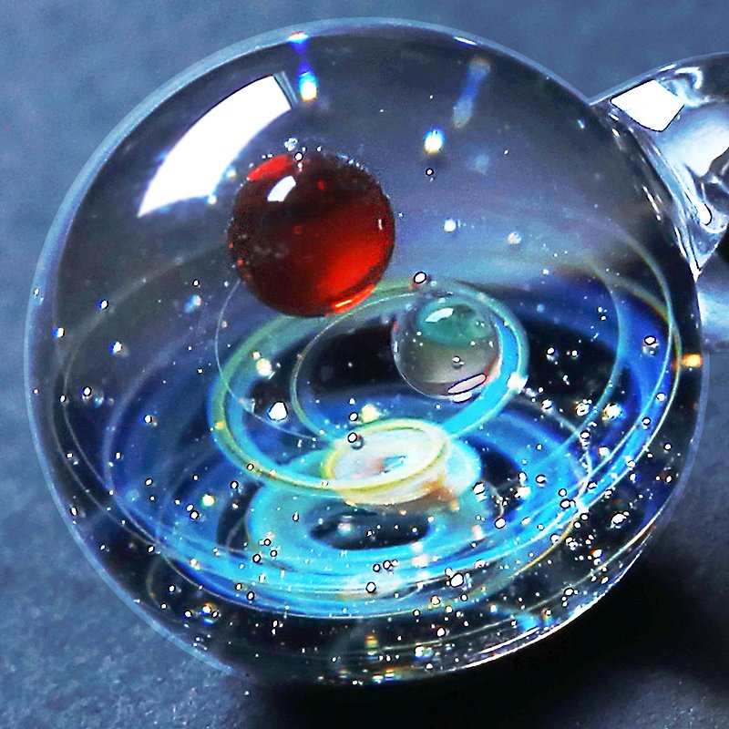 【原创宇宙琉璃项链】日本银河玻璃吊坠圣诞星空送礼生日饰品礼物