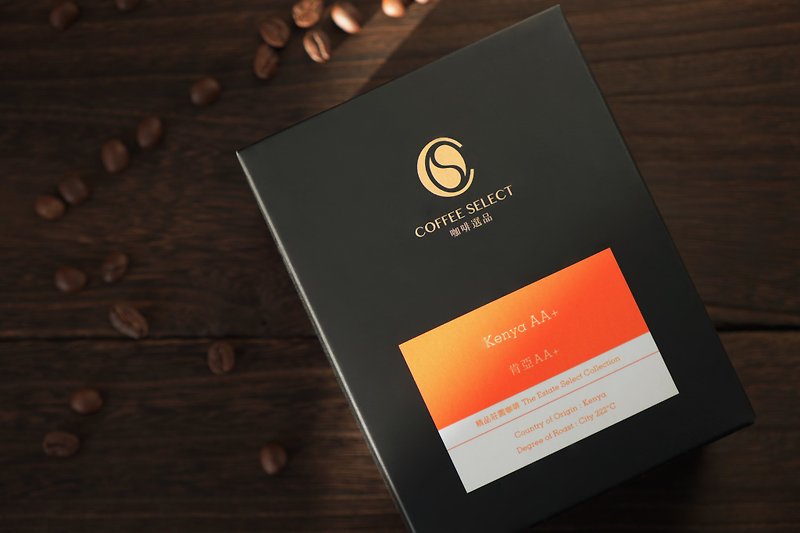 【 Coffee Select 】肯尼亚 AA+ 10入咖啡滤挂包 - 咖啡 - 新鲜食材 黑色