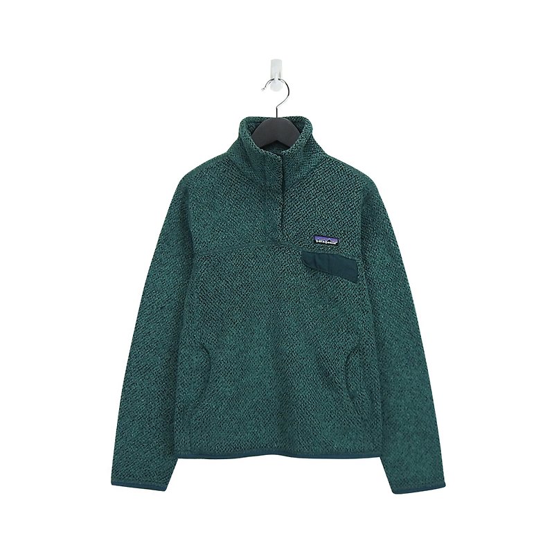 A·PRANK :DOLLY :: 品牌Patagonia fleece藻绿色刷毛上衣(T711044) - 女装上衣 - 棉．麻 绿色