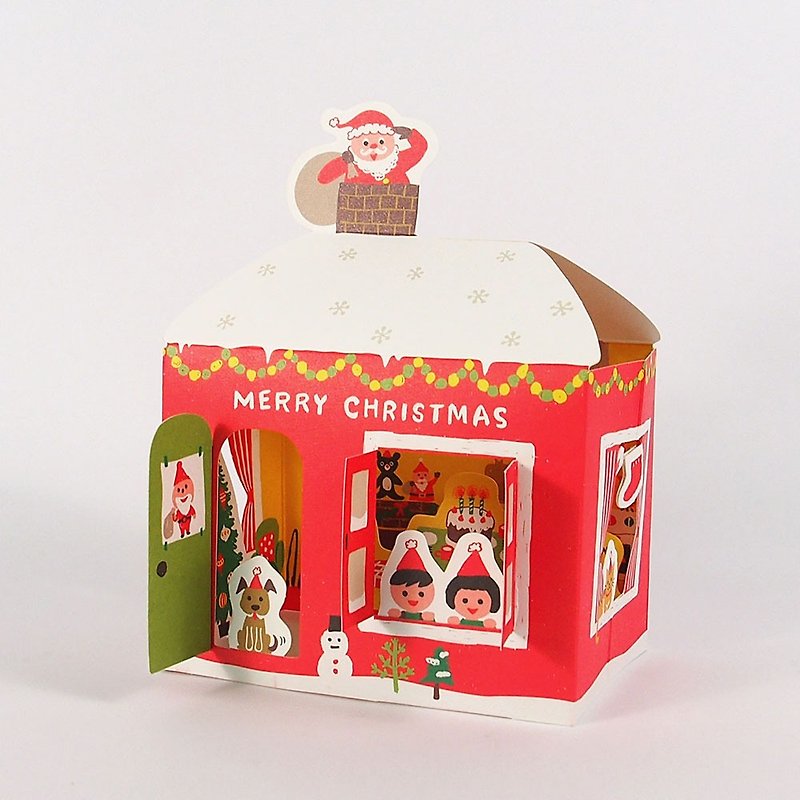 圣诞老人准备来啰 耶诞卡片【Hallmark-卡片 圣诞节系列】 - 卡片/明信片 - 纸 红色