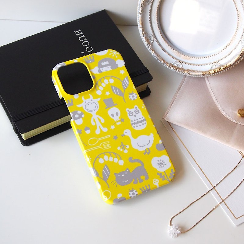 【iPhoneプラケース】ラッキーづくし - 手机壳/手机套 - 塑料 黄色