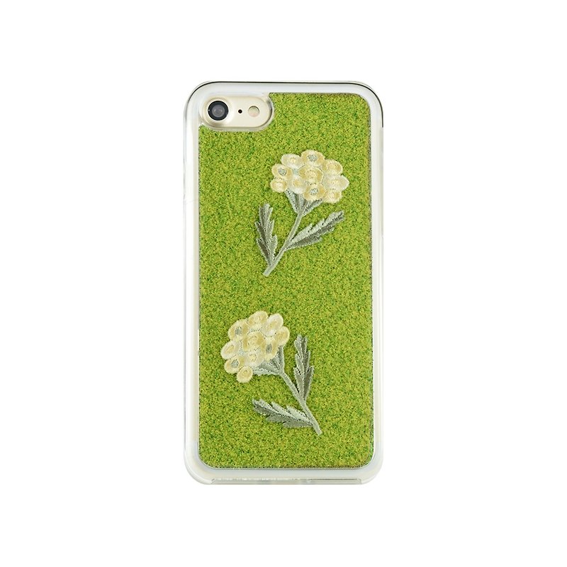 Shibaful -Mill Ends Park Botanical Tansy- for iPhone case スマホケース - 手机壳/手机套 - 其他材质 绿色